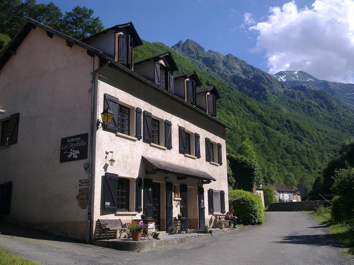 Auberge Les Myrtilles Couflens Exterior foto